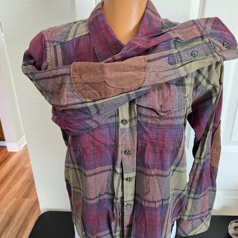 Kavu Flannel with Corduroy Details